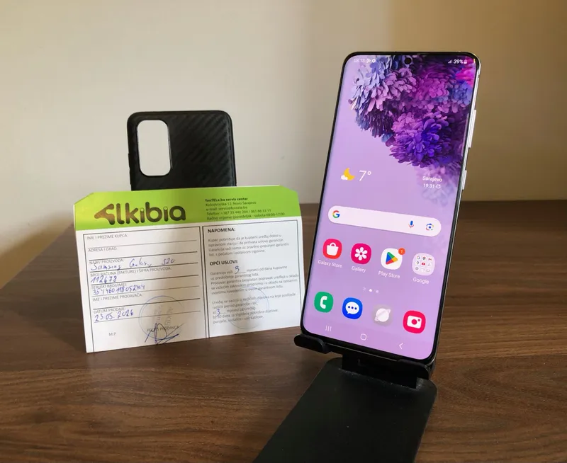 Samsung Galaxy S20, slika 1